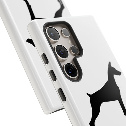 Doberman Silhouette Samsung Case