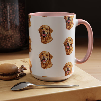 Golden Head 2-Tone Coffee Mug