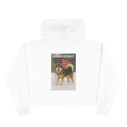All-American Breed Women's Crop Hoodie