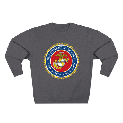 US Marine Corps Unisex Crewneck Sweatshirt