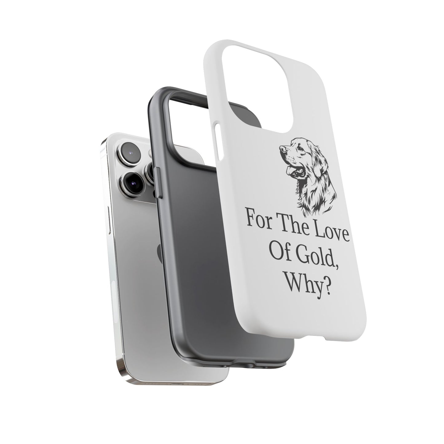 For The Love Of Gold iPhone Case