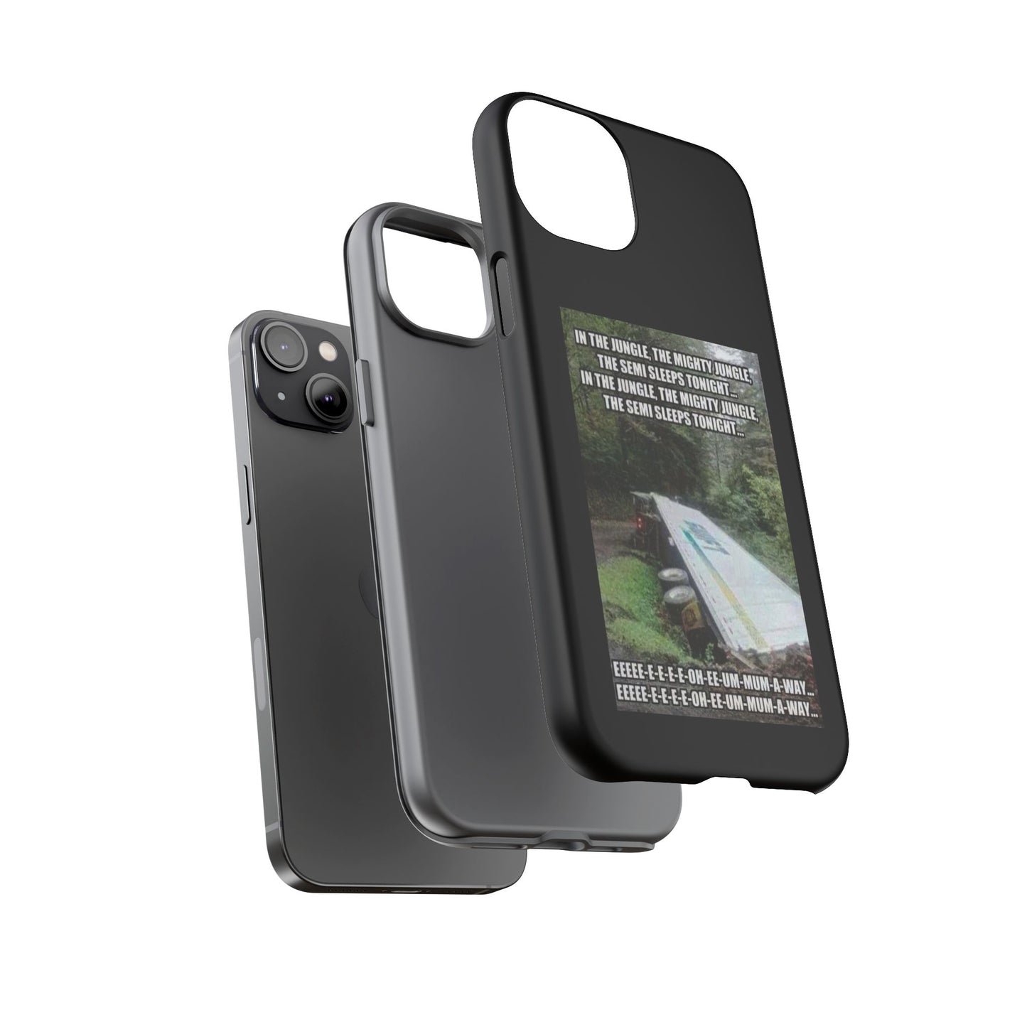 Semi Sleeps iPhone Case
