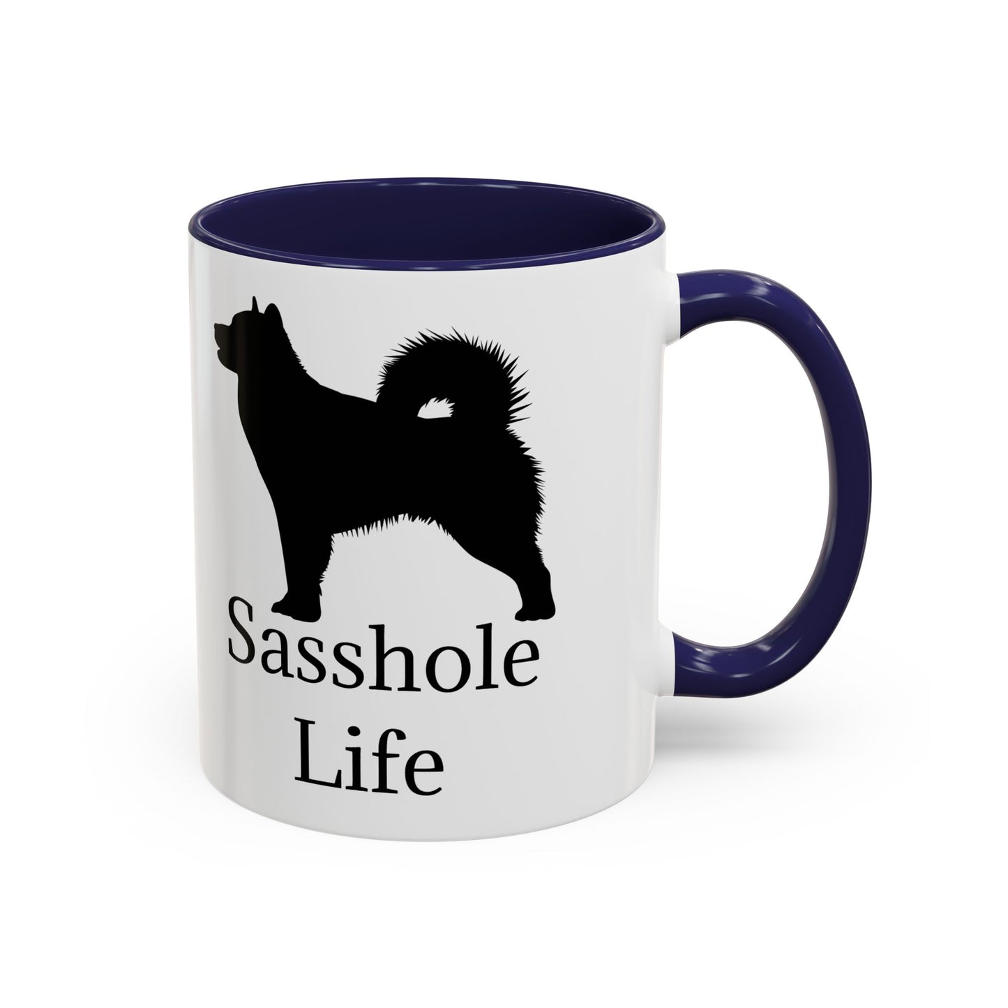 Sasshole Life 2-Tone Coffee Mug