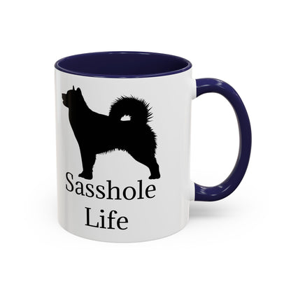 Sasshole Life 2-Tone Coffee Mug