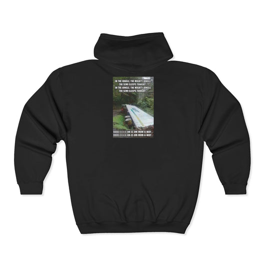 Semi Sleeps Unisex Full Zip Hoodie