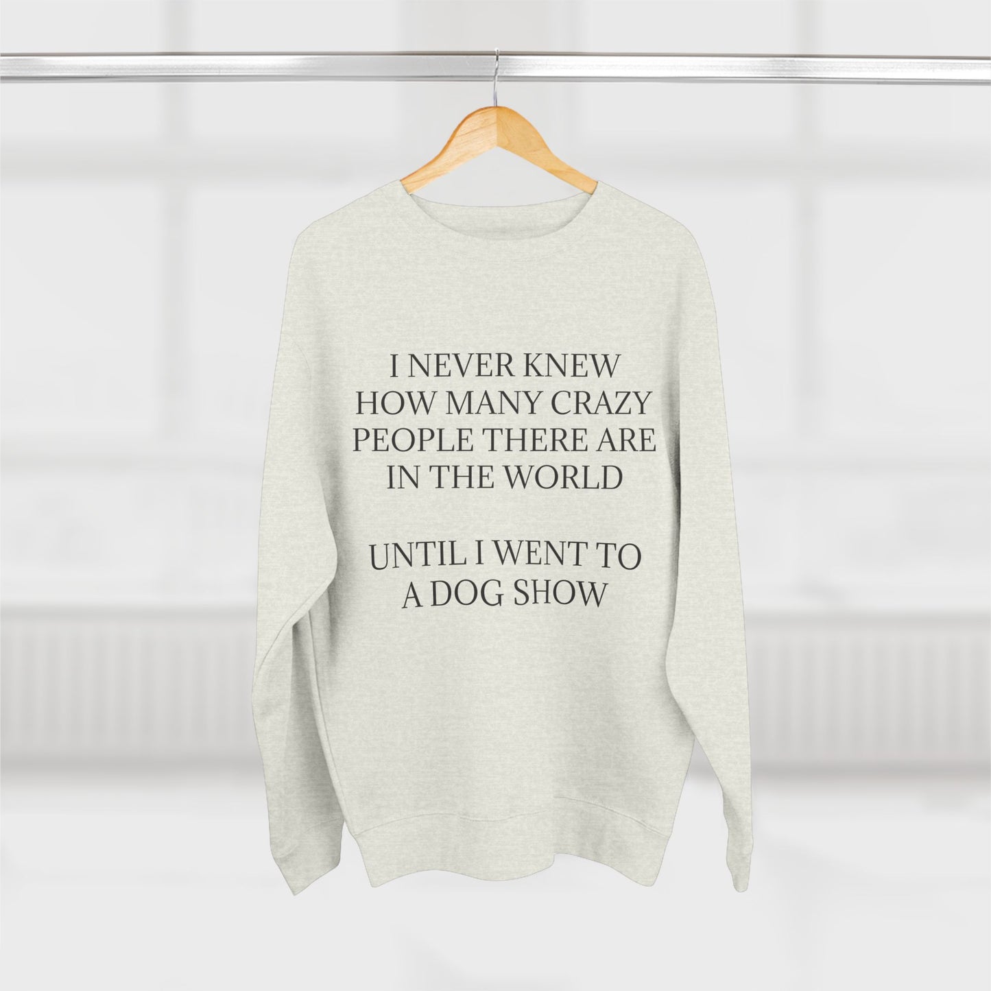 Never Knew Unisex Crewneck Sweatshirt
