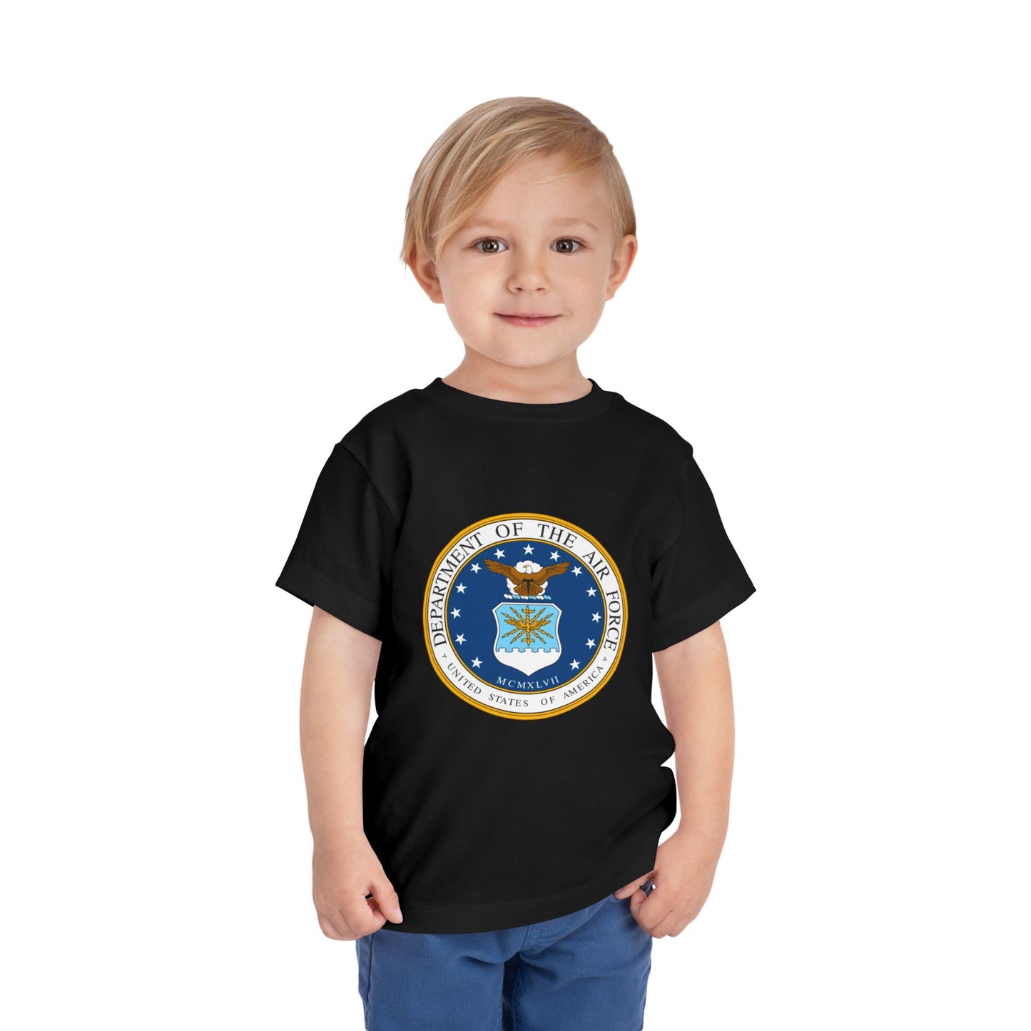 US Air Force Toddler Unisex Short Sleeve Crewneck Tee