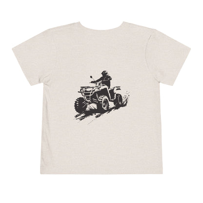Slingin' Mud Quad Toddler Unisex Short Sleeve Crewneck Tee