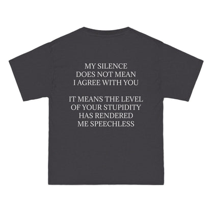 Speechless Men's Short-Sleeve Crewneck Tee