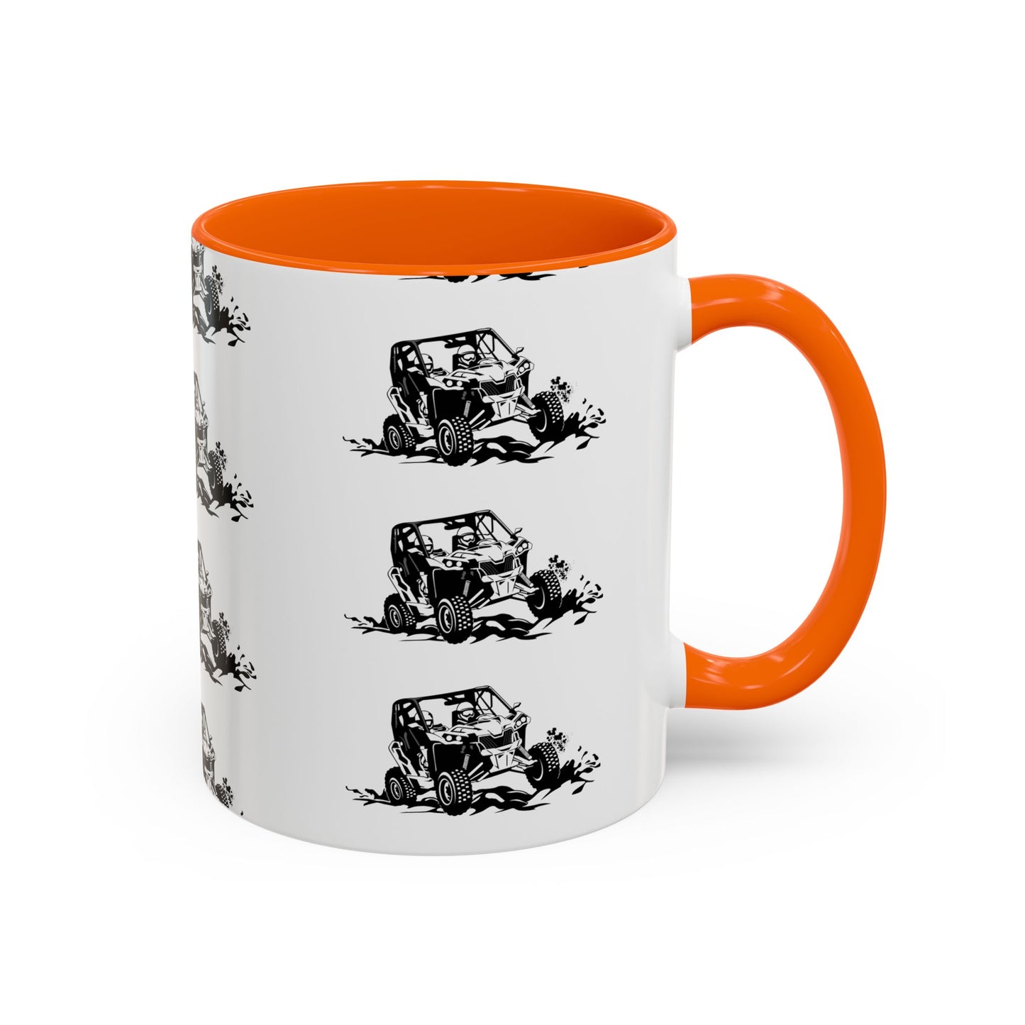 Slingin' Mud Side By Side 2-Tone Coffee Mug