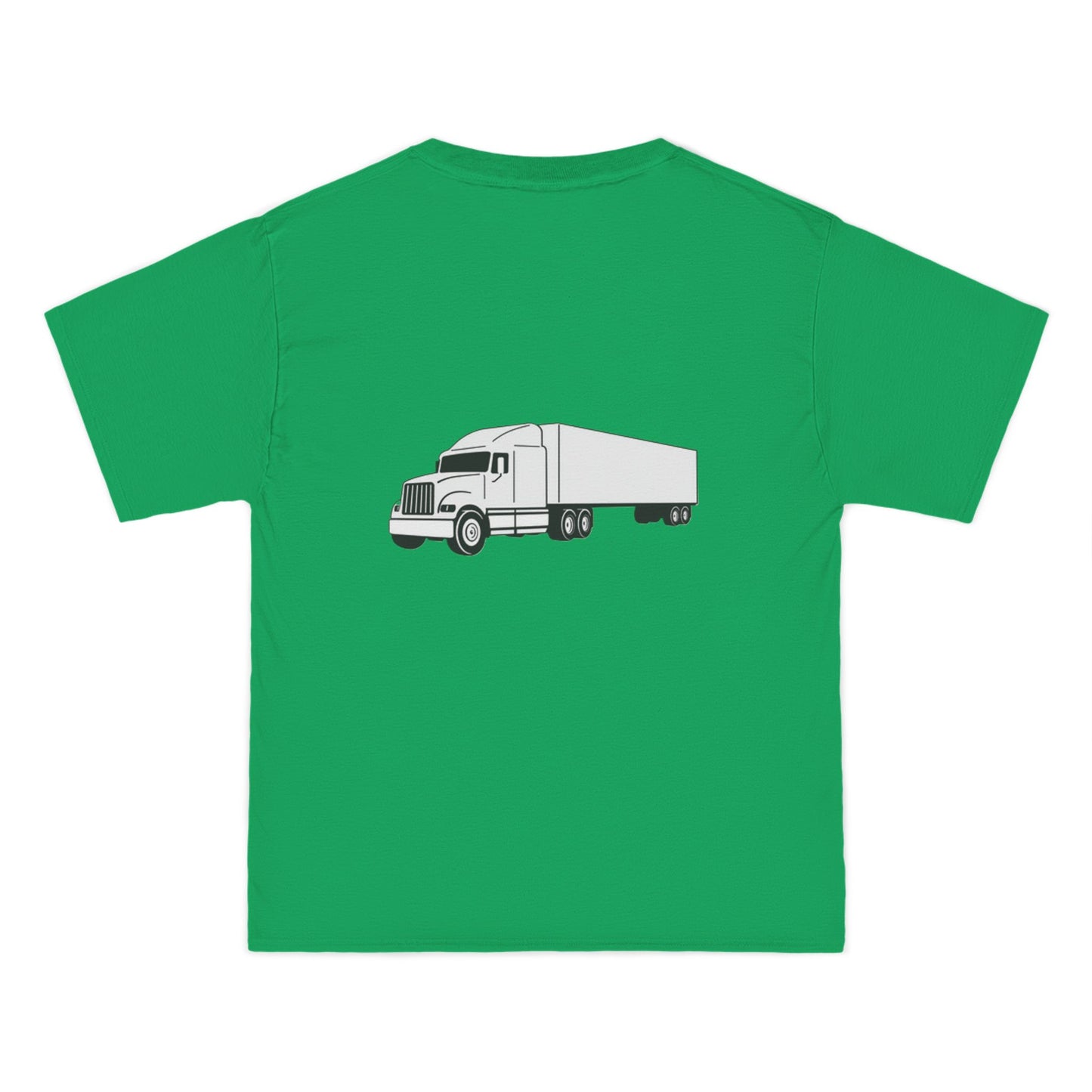 Semi Truck Men's Short-Sleeve Crewneck Tee