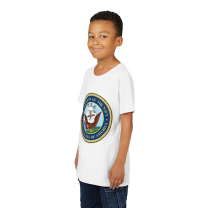 US Navy Youth Unisex Short Sleeve Crewneck Tee