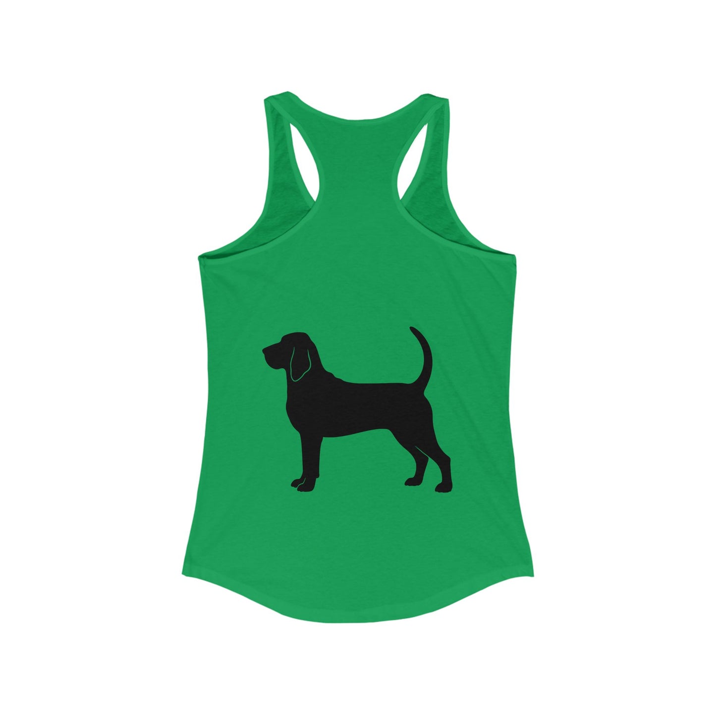 Bloodhound Silhouette Women's Racerback Tank