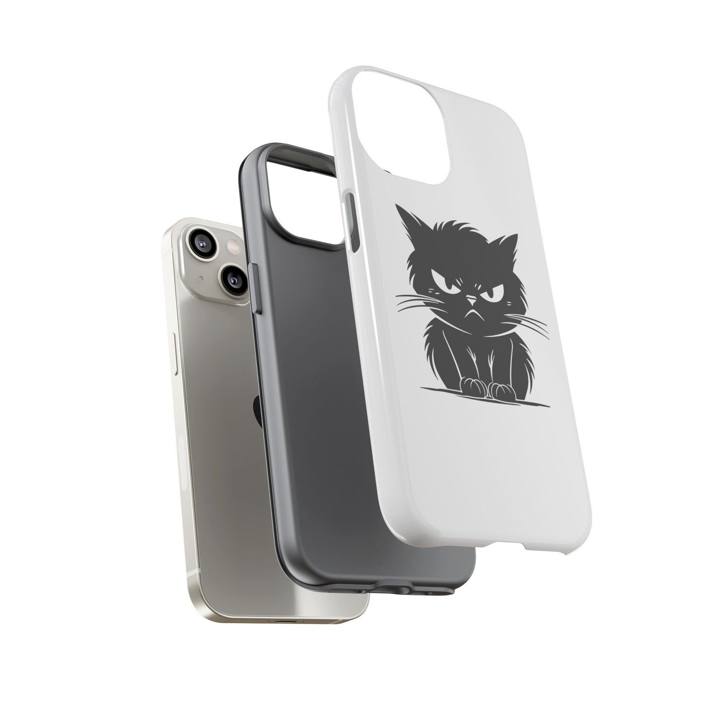 Angry Cat iPhone Case