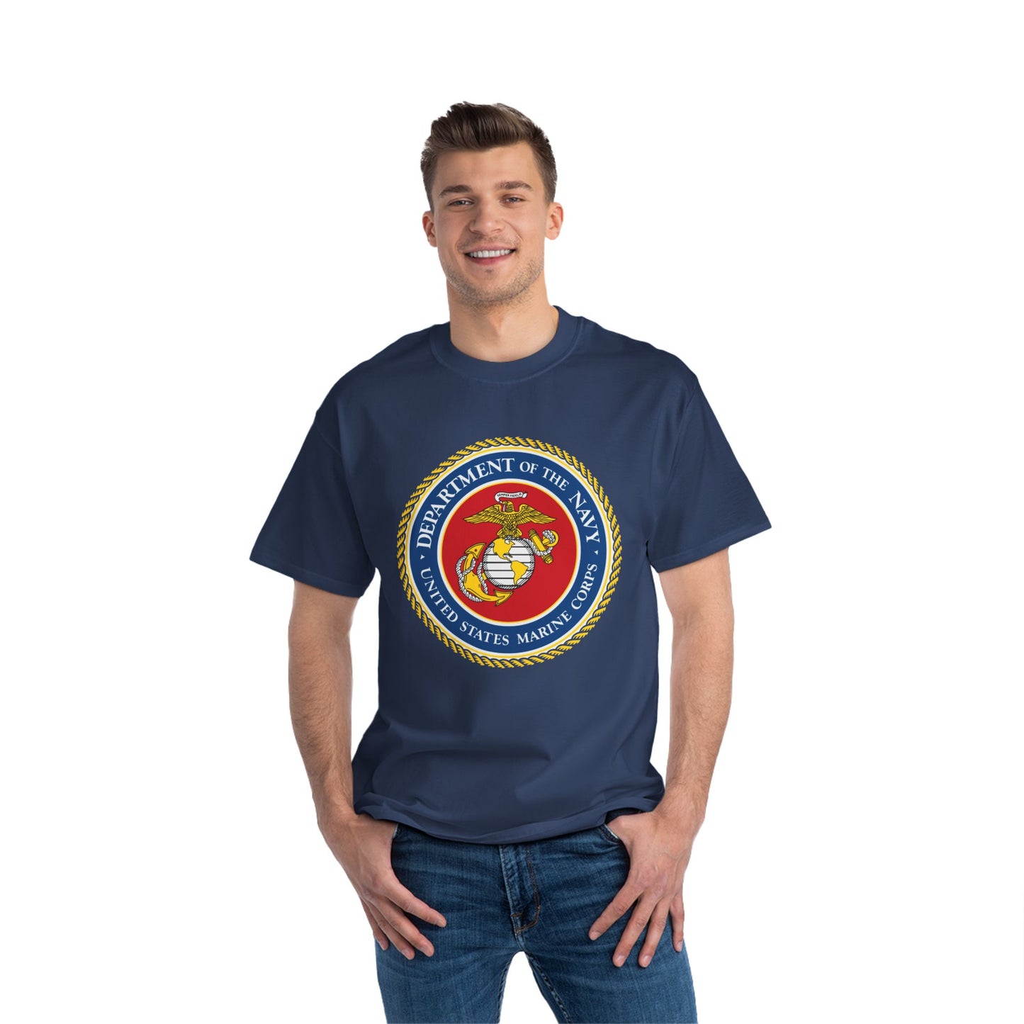US Marine Corps Men's Short-Sleeve Crewneck Tee