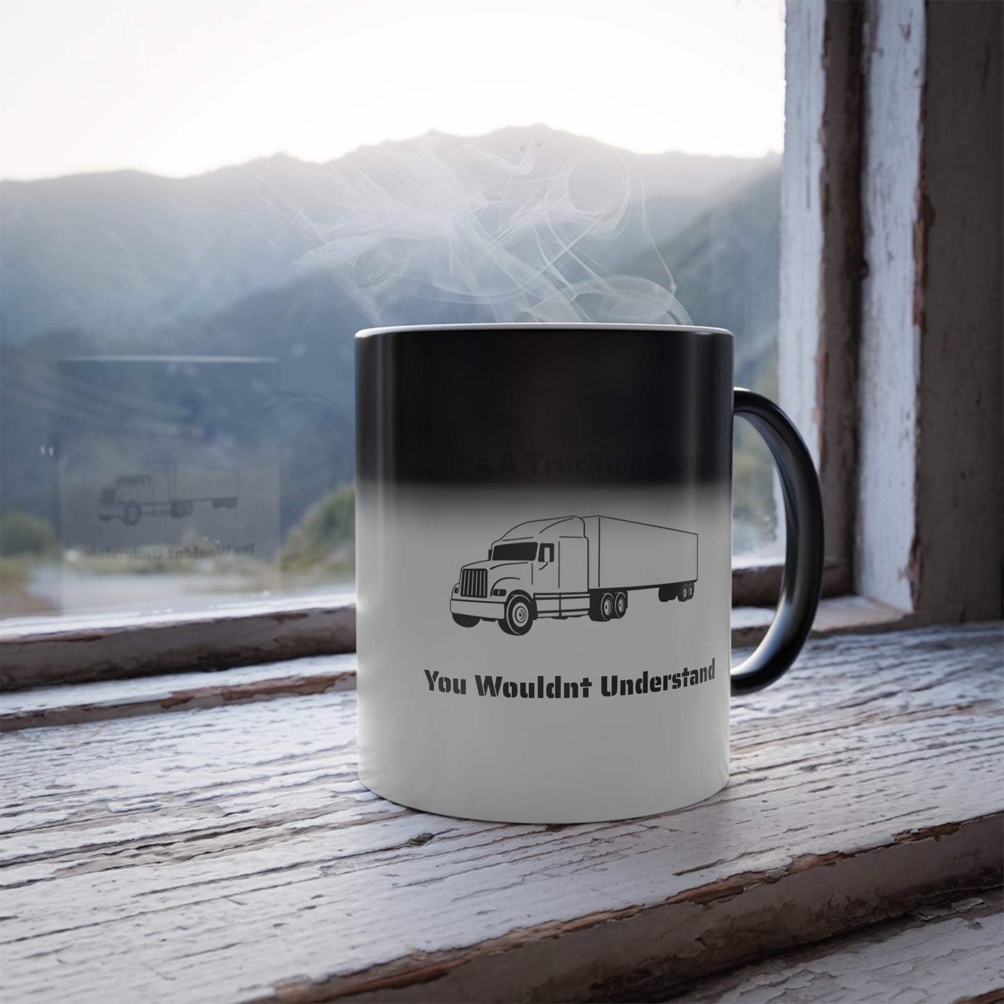 Trucking Thing Color Changing Mug