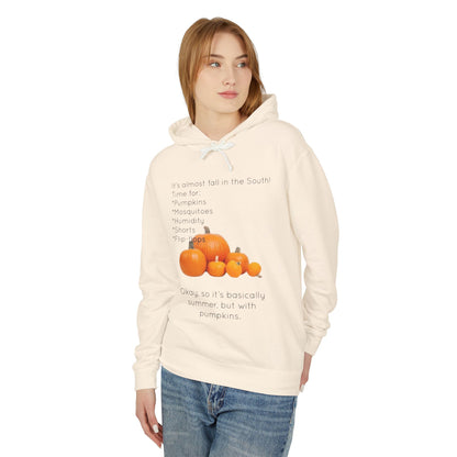Fall In The South Unisex Lightweight Hoodie
