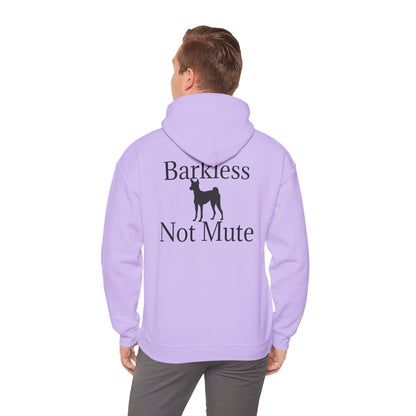 Barkless Not Mute Unisex Hoodie