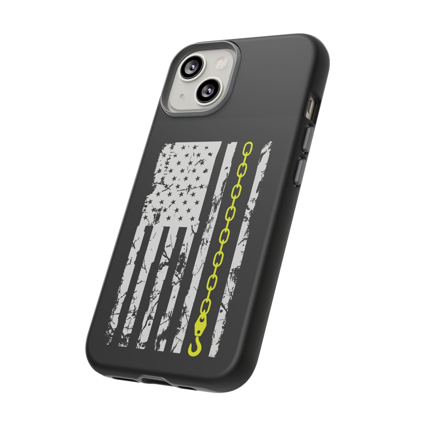 Thin Yellow Line iPhone Case