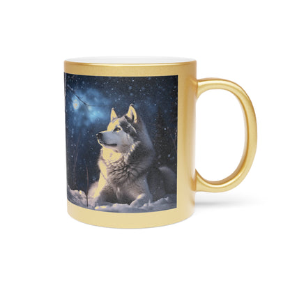 Got Snow? Metallic Coffee Mug