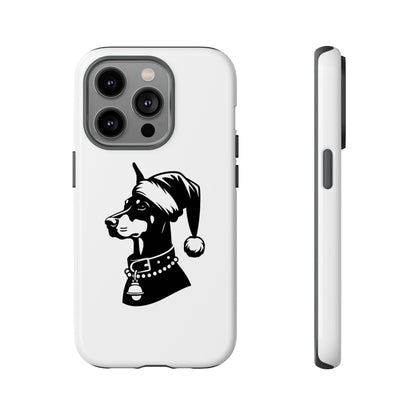 Santa Paws Doberman iPhone Case