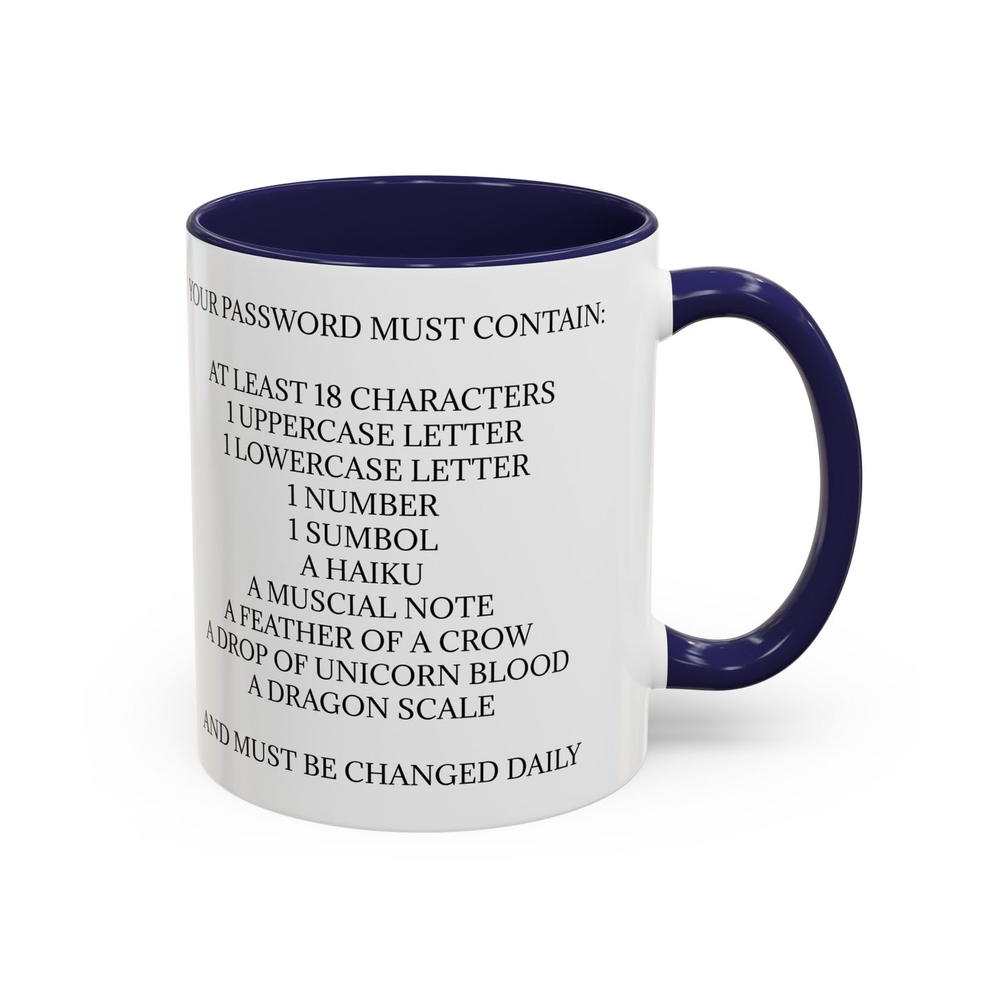 Password 2-Tone Coffee Mug