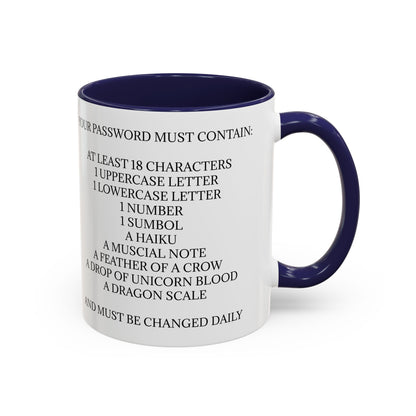 Password 2-Tone Coffee Mug