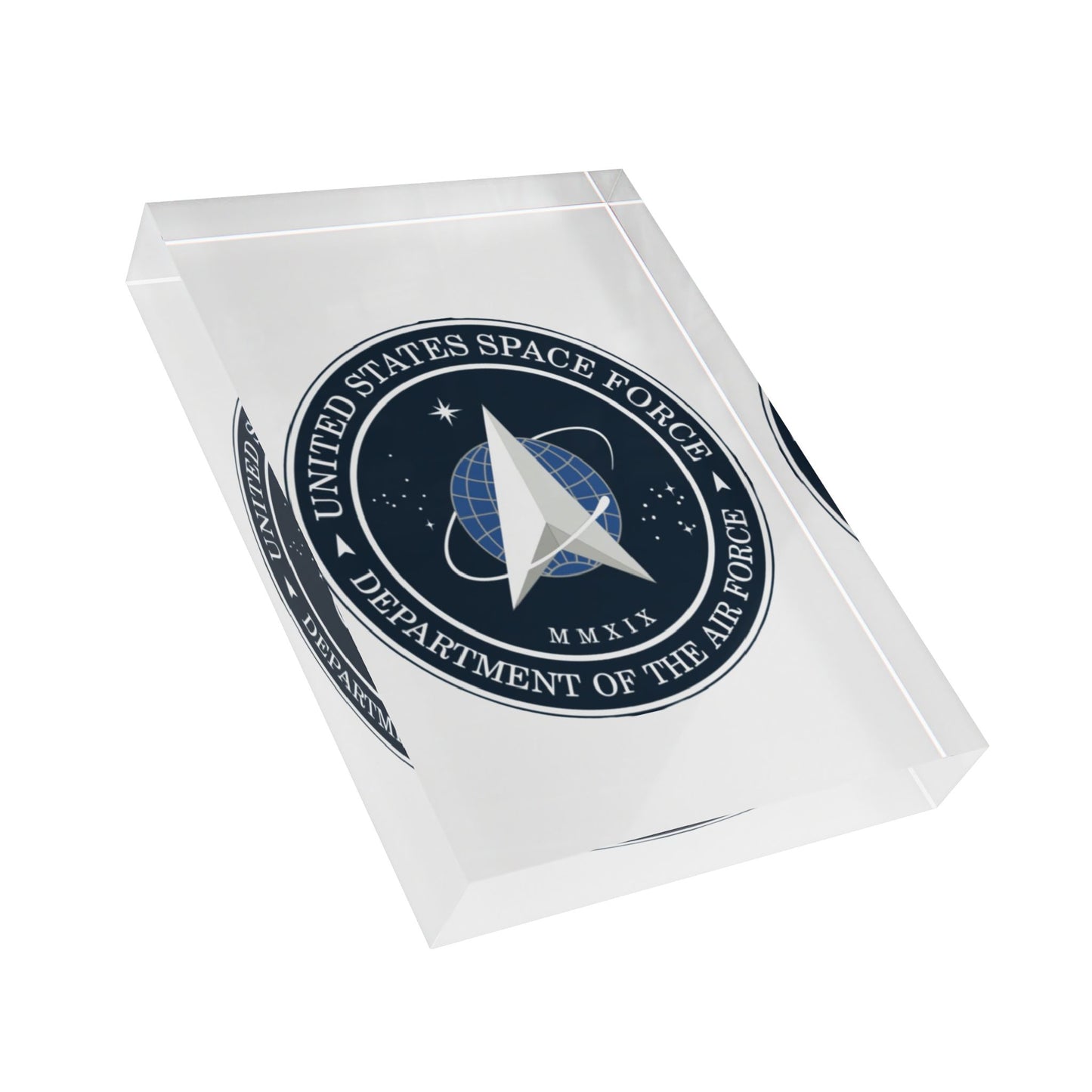 US Space Force Acrylic Photo Block