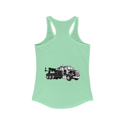 Heavy Tow Truck Women's Racerback Tank