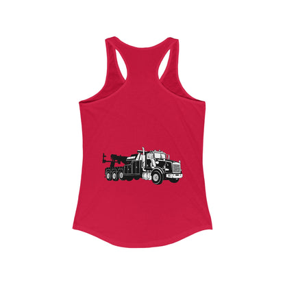 Heavy Tow Truck Women's Racerback Tank