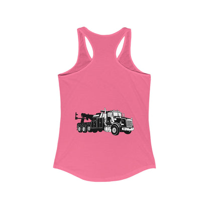 Heavy Tow Truck Women's Racerback Tank