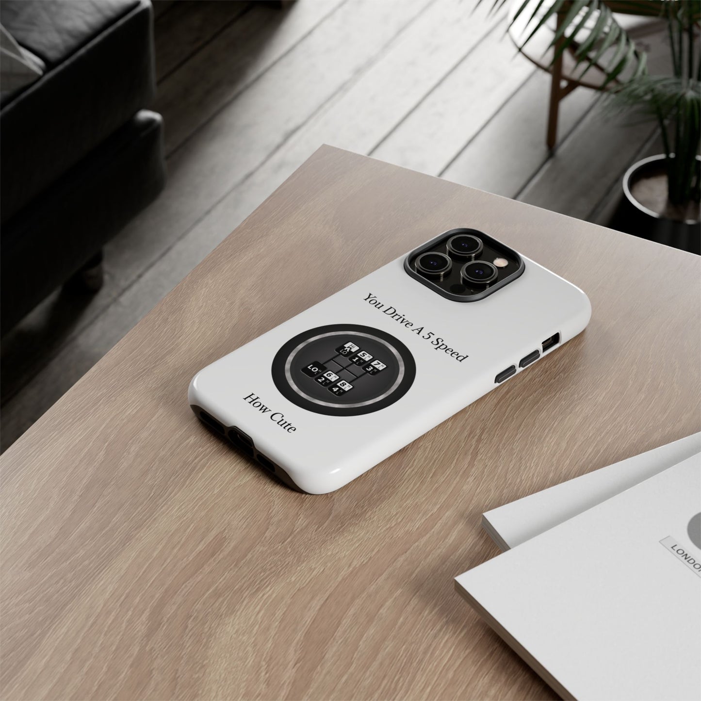 5 Speed How Cute iPhone Case