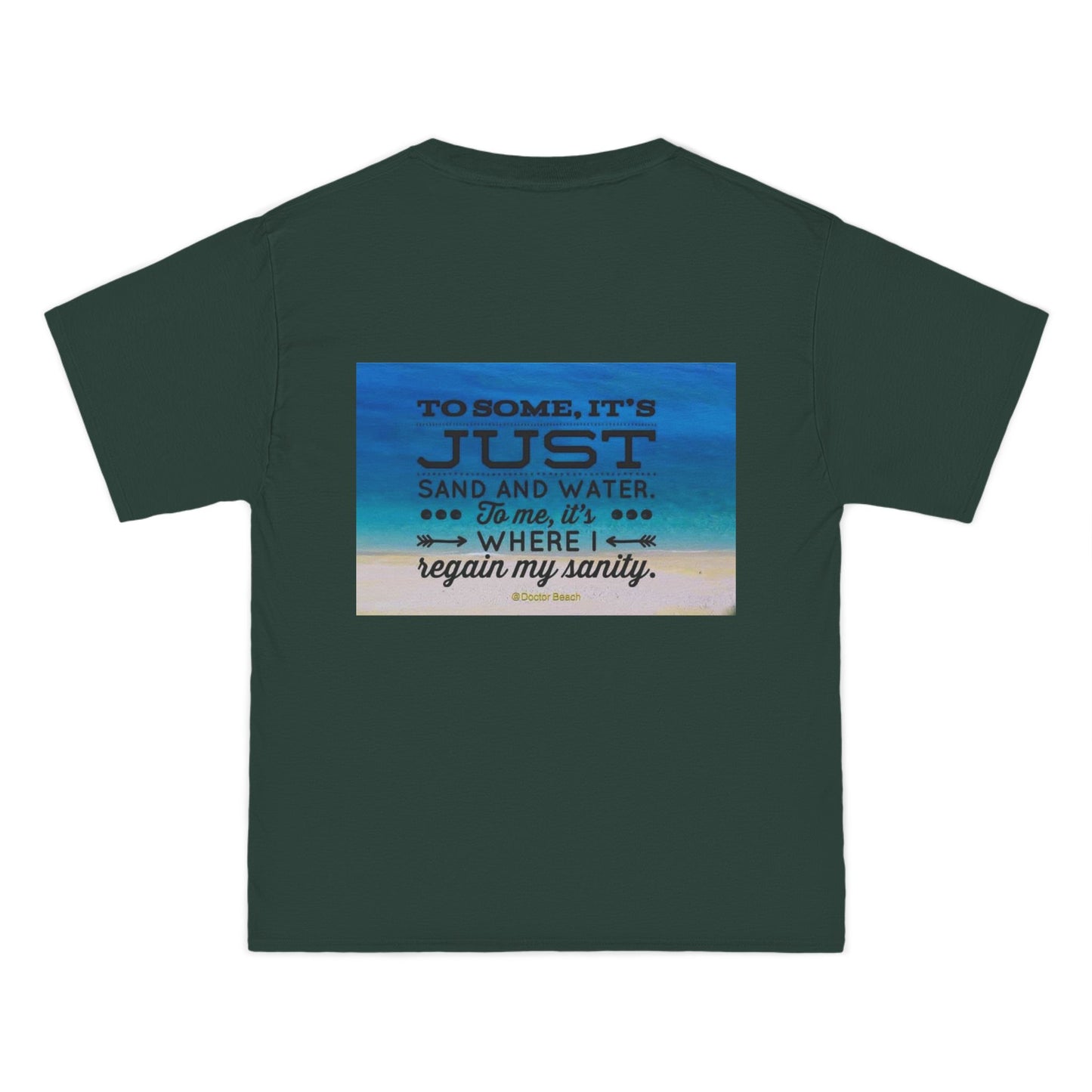 Dr, Beach Men's Short-Sleeve Crewneck Tee