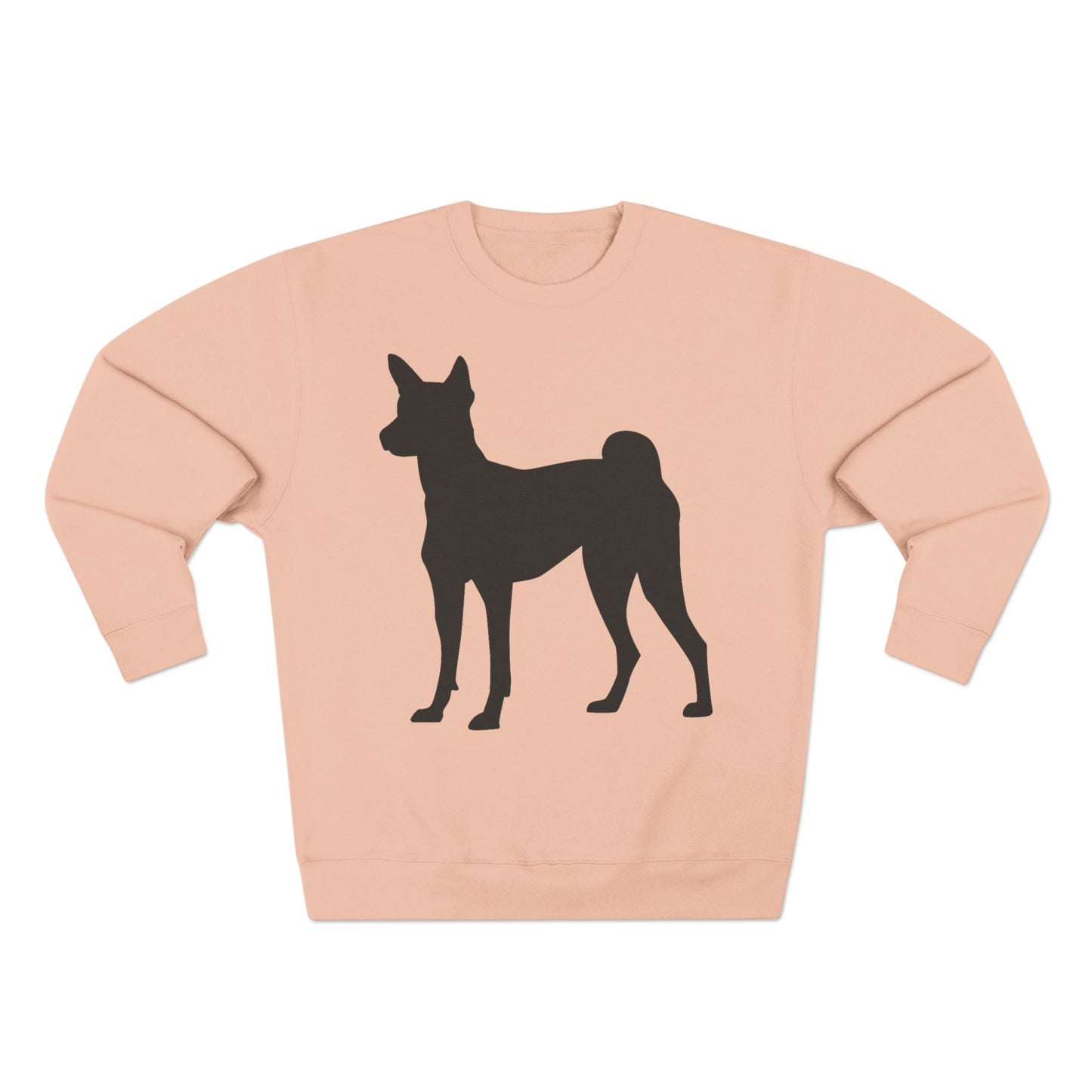 Basenji Silhouette Unisex Crewneck Sweatshirt