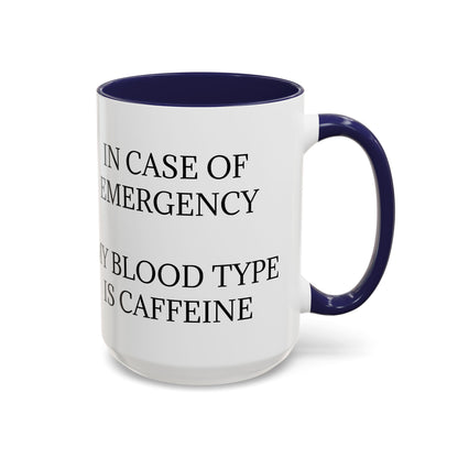 Blood Type 2-Tone Coffee Mug