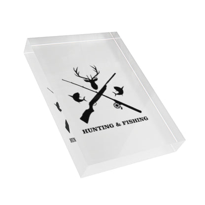 Hunting/Fishing Acrylic Photo Block