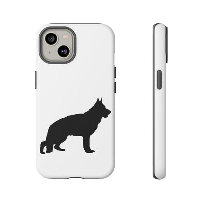 German Shepherd Silhouette iPhone Case