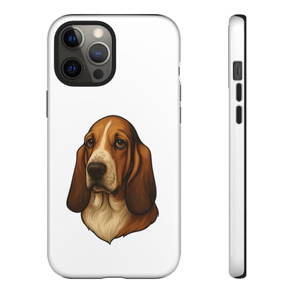 Basset Hound Head iPhone Case