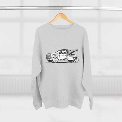 Wheel Lift Tow Truck Unisex Crewneck Sweatshirt