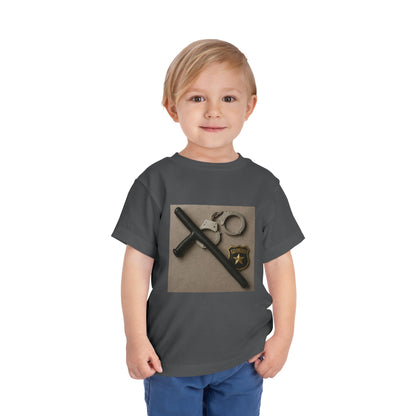 Law Enforcement Appreciation Toddler Unisex Short Sleeve Crewneck Tee
