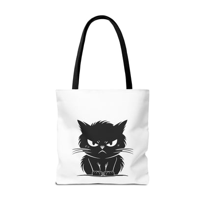 Angry Cat Tote Bag