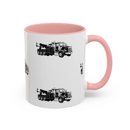 Heavy Tow Truck 2-Tone Coffee Mug