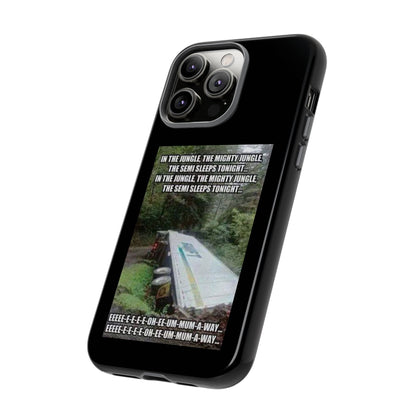 Semi Sleeps iPhone Case