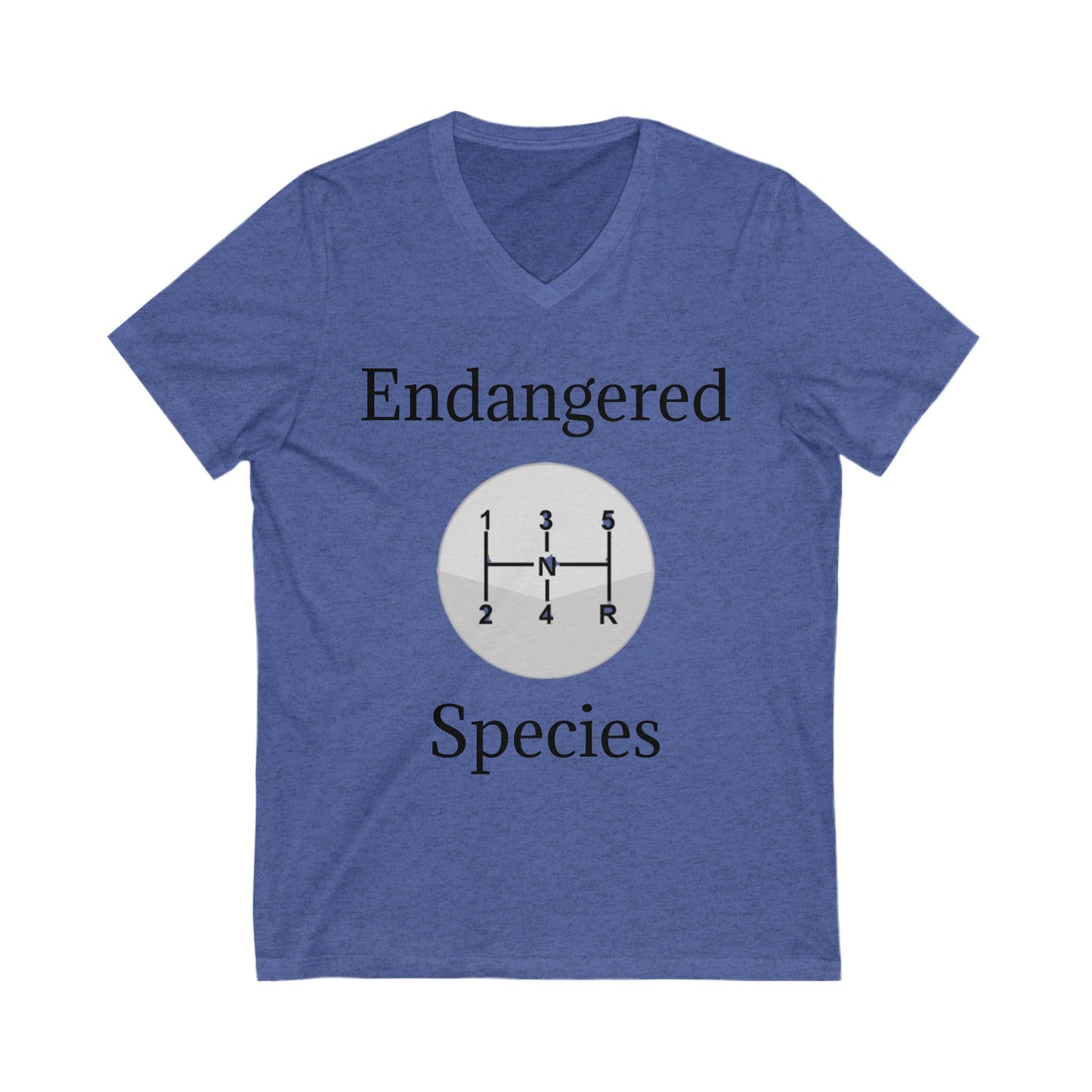 Endangered Species Unisex Short Sleeve V-Neck Tee