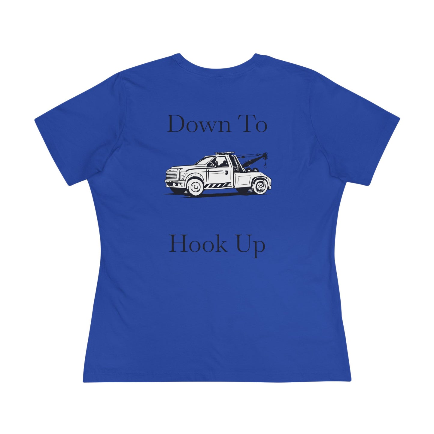 Down To Hook Up Women's Short Sleeve Crewneck Tee
