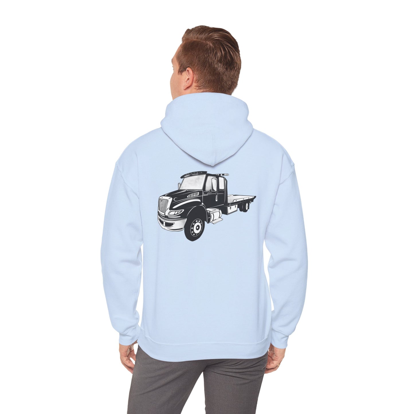 Flatbed Tow Truck Unisex Hoodie