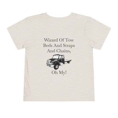 Wizard Of Tow Toddler Unisex Short Sleeve Crewneck Tee