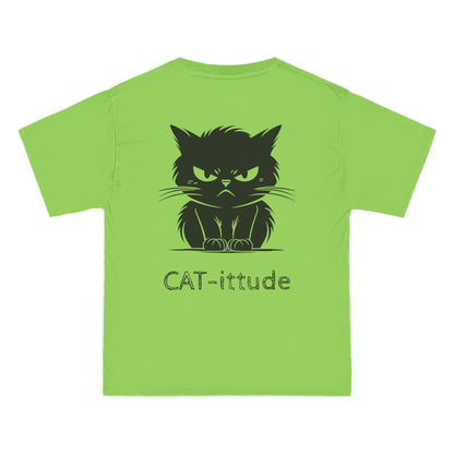 Cat-ittude Men's Short-Sleeve Crewneck Tee
