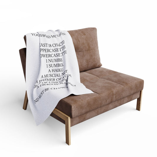 Password Arctic Fleece Blanket