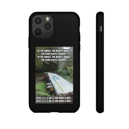 Semi Sleeps iPhone Case